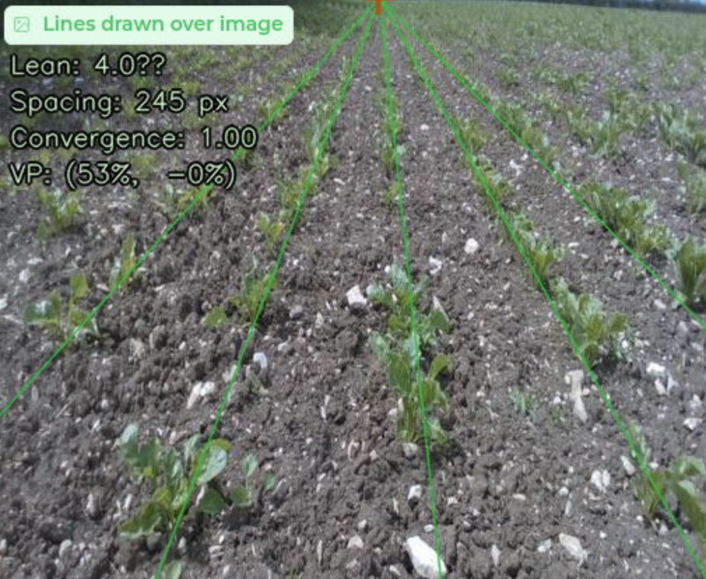 Auto-Steering Cultivator